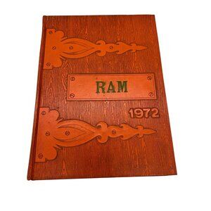 Vintage 1972 Ram Yearbook Madison High School Nashville Tennessee